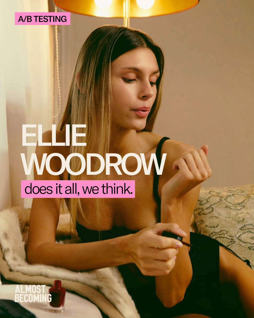 Ellie Woodrow — A/B Testing cover